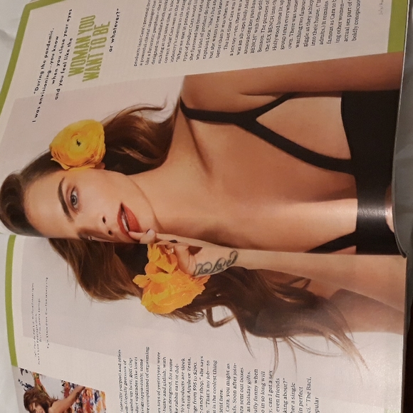 2/$15 🌸Cara Delevingne Cosmopolitan July Aug 2021 - Picture 2 of 3